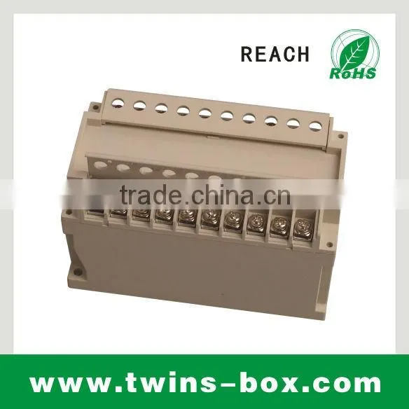 Din rail box enclosure