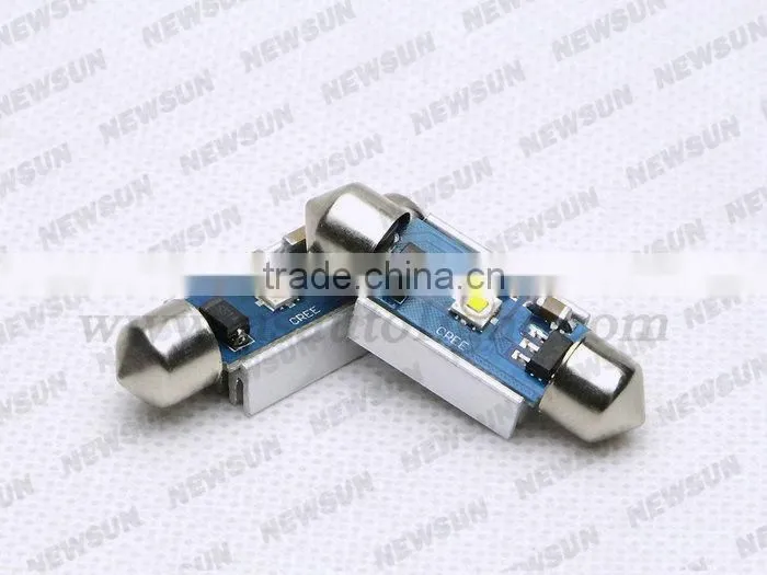 Hot sale LED Festoon light 36mm C5W 1 LEDS C ree XPE Sink for all cars