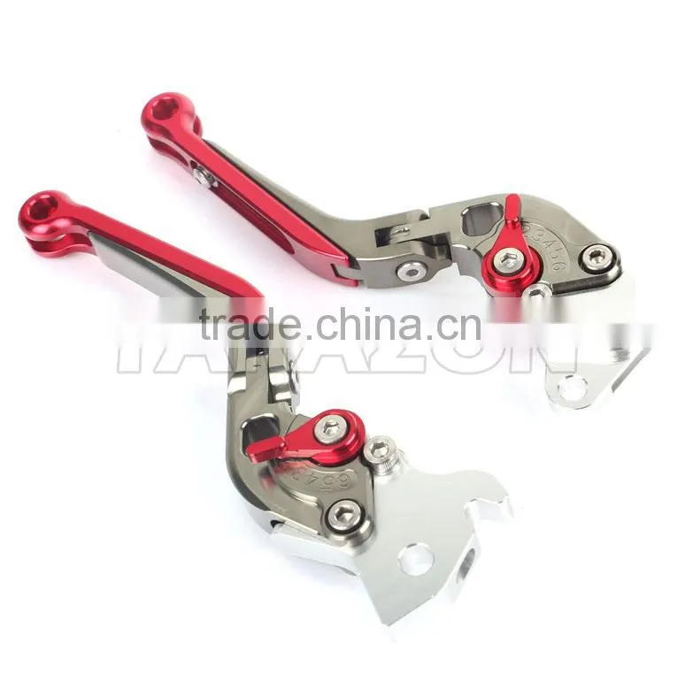 OEM fitment folding and extendable aluminum CNC clutch brake lever