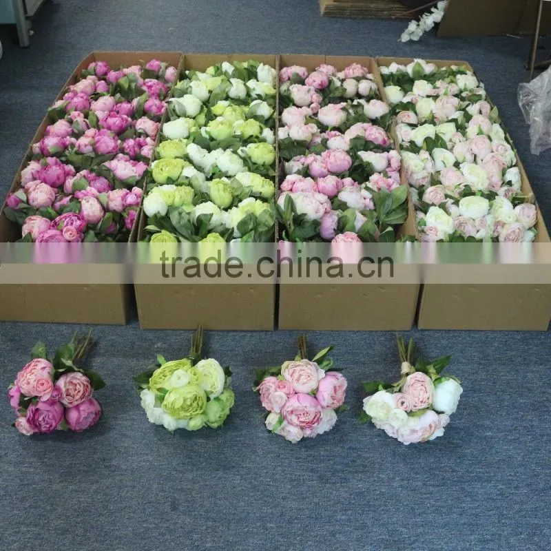cheap wholesale 4 colors available artificial sweet pea
