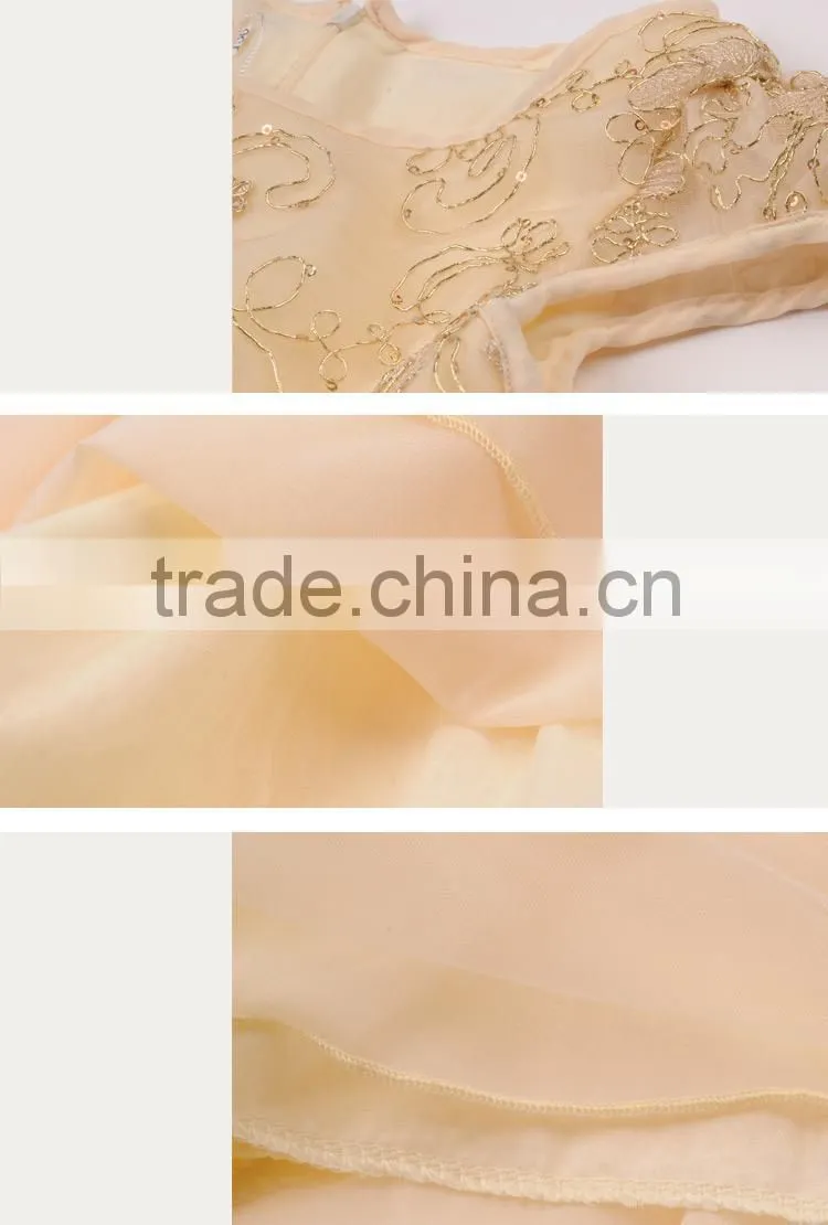 Embroidery princess dress