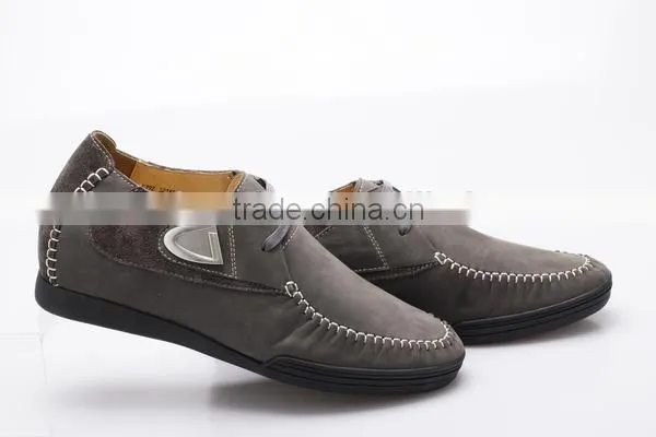 latest 2016 100% men suede leather shoes