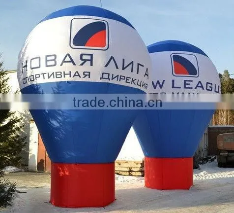 Advertising Yellow Outdoor Inflatable Balloon