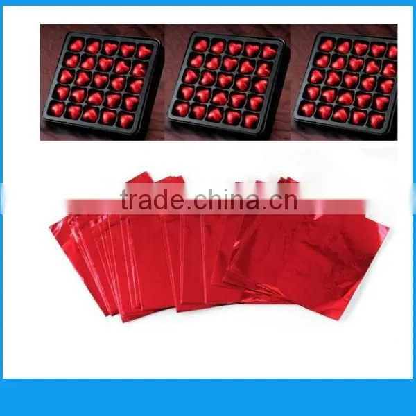 Soft Temper and Coated Treatment aluminum foil for chocolate wrapping