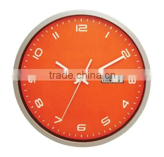 Wall clock with calendar