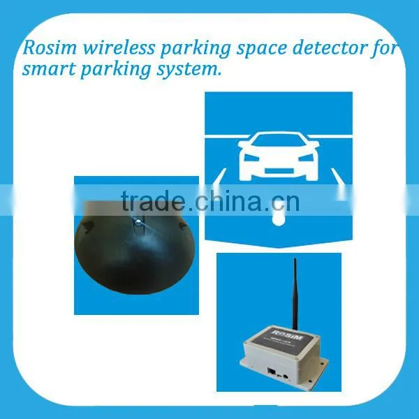 newest wireless parking space sensor for smartup parking guidance system