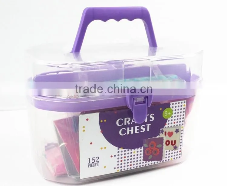 DIY Kids Craft Felt Chest Kit