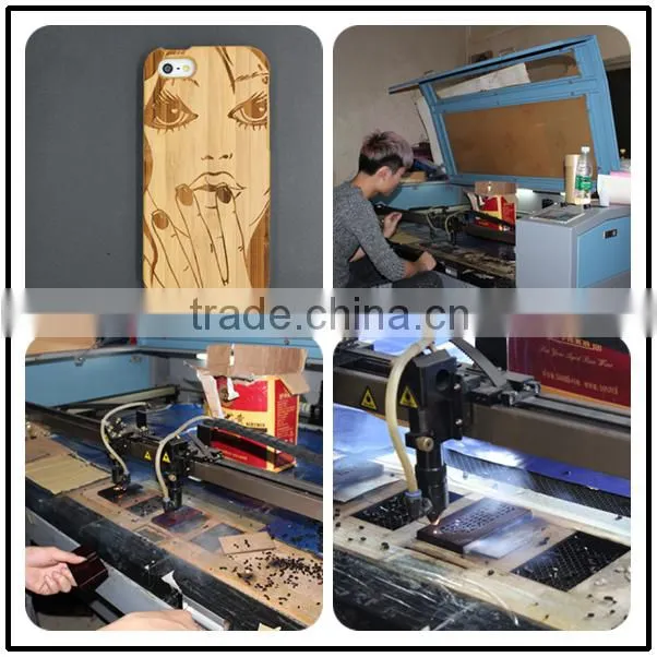 Laser Wood Bamboo Cover Case for Samsung s6 012 Galaxy Music Duos
