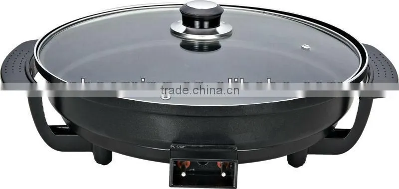 42cm electric pizza pan with 9cm depth