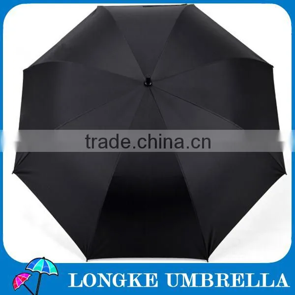 auto open high quality adult Windproof Golf Umbrella with silver coating