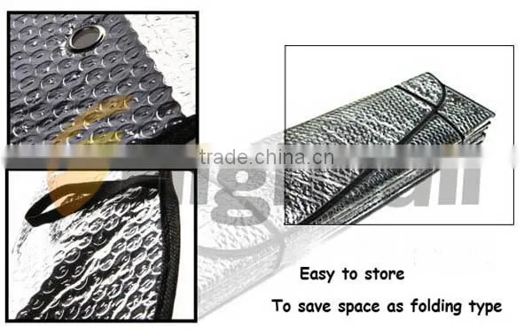 front folding auto sunshade