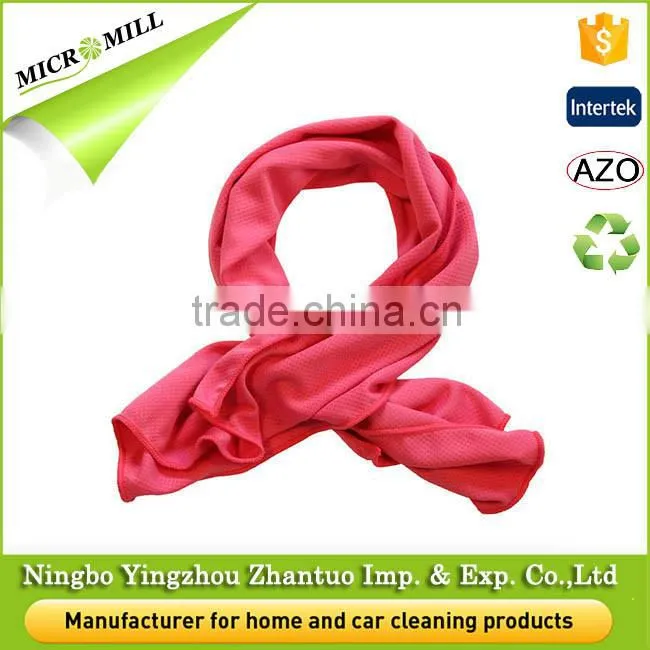 Microfiber cooling towel sports suede cooling towel