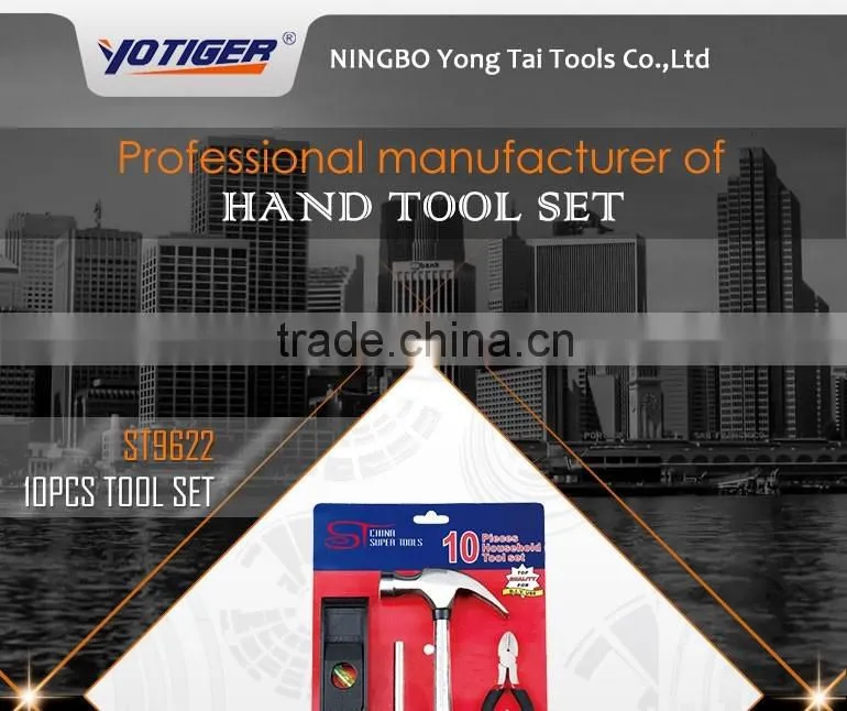 10pcs Household combine hand tools set