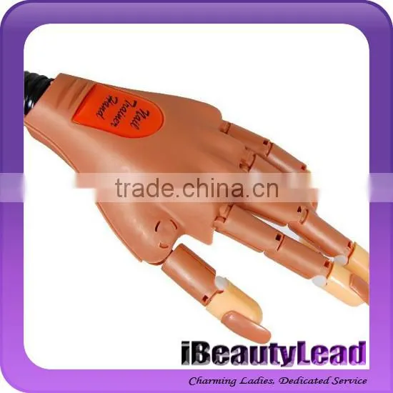 Hot sale nail training hand nail practice hand nail art fake hand