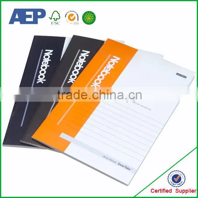 Cheap Bulk Custom School Notebook,Wholesale Paper Notebooks
