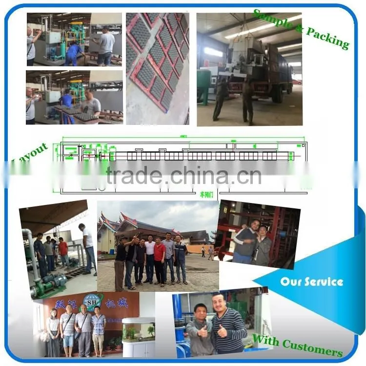 SH Machinery industrial package machine paper production egg box tray equipment