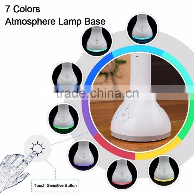 Table Lamp,Calendar Reading Lamp,Eye-caring LED Desk Lamp(3W, Dimmable, Touch Control,Rechargeable,Portable,)