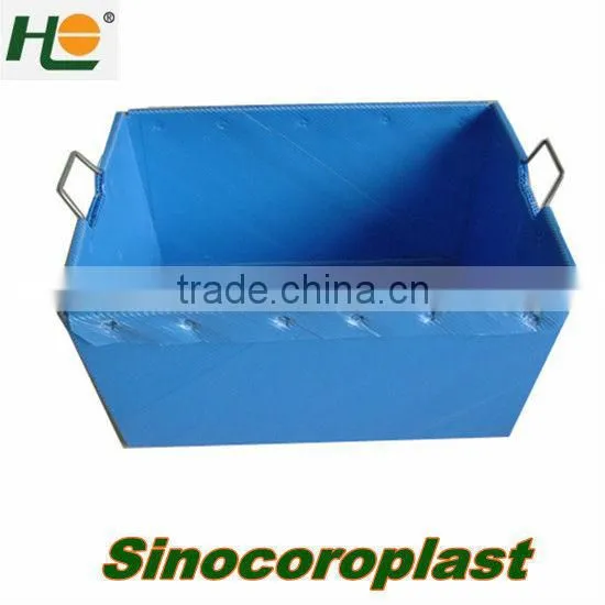 Clear Strong Corrugated Plastic Reusable Box