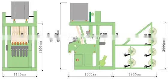 Jacquard machine for belt