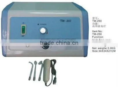 Portable high frequency facial massager beauty machine
