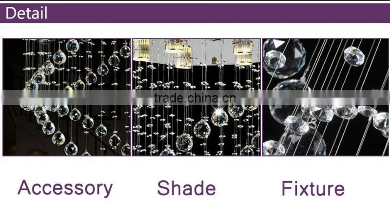 Hot sale modern crystal chandelier,decoration hanging chandelier light