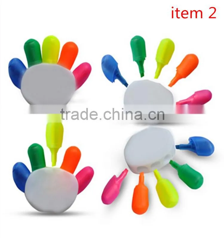 Special design school gadgets cartoon creative innovative multi color pen