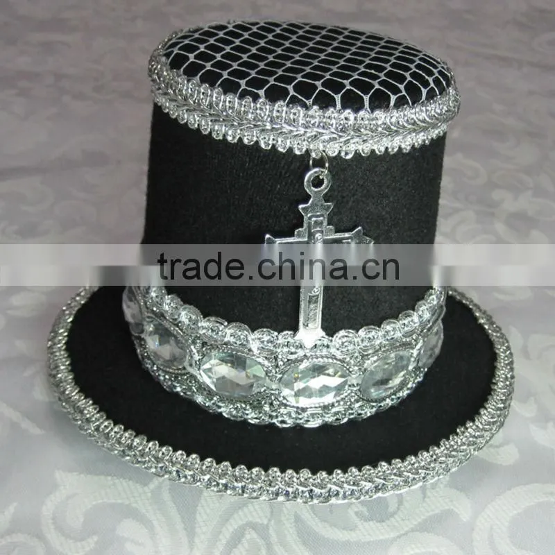 MYLOVE cross mini top hats crafts hat pins craft very beautiful MLGM003