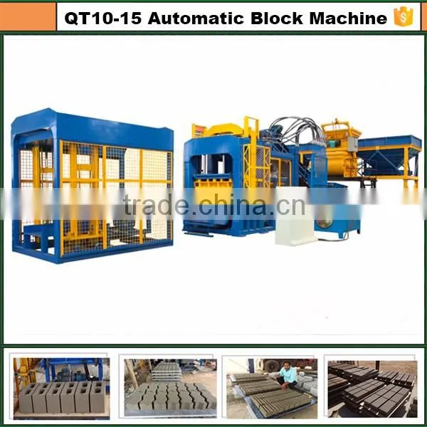 interlocking brick machine QT10-15 for hydraform interlocking brick machine in kenya