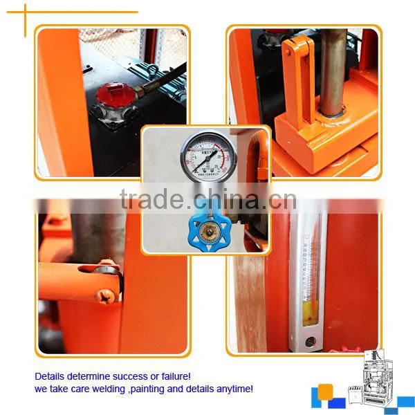 DY1-10 Fully automatic hydraulic brick making machine price