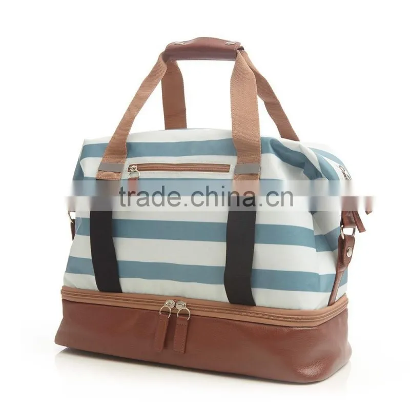 Customized Leather Yoga Bag yoga mat carrierTote Bag for Weekend (YX-Z112)