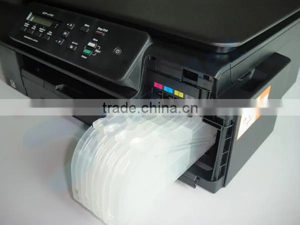 Compatible for brother inkjet printer dcp j100 LC 535 LC 539 refillable ink cartridge