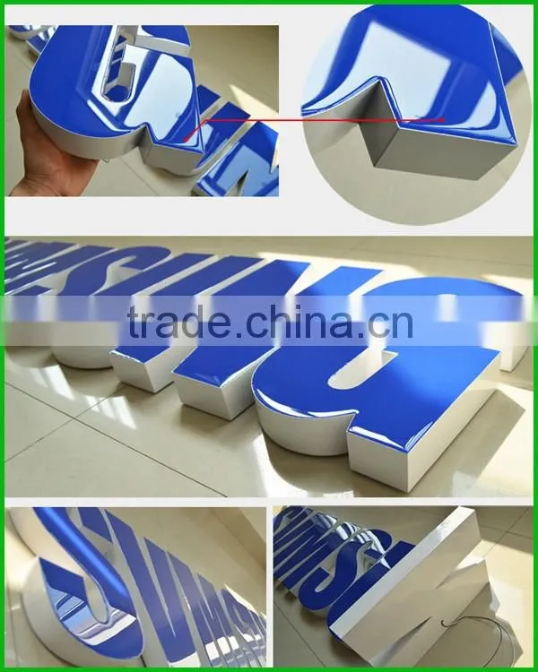 3D Bright Led Sign Letters Channel Letters