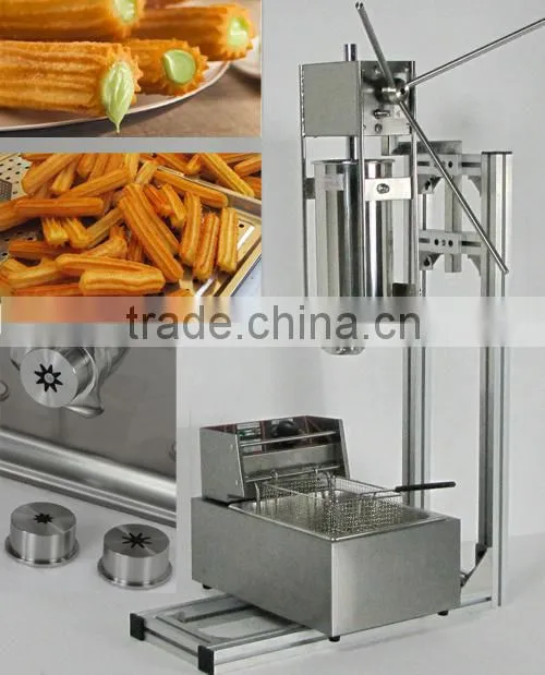 5 litre Spanish churros machine with 6 litre fryer_churro machine for sale