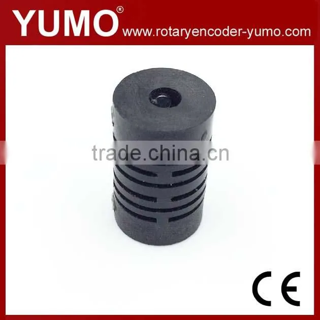 rotary encoder coupling spring shaft coupling flexible rubber coupling