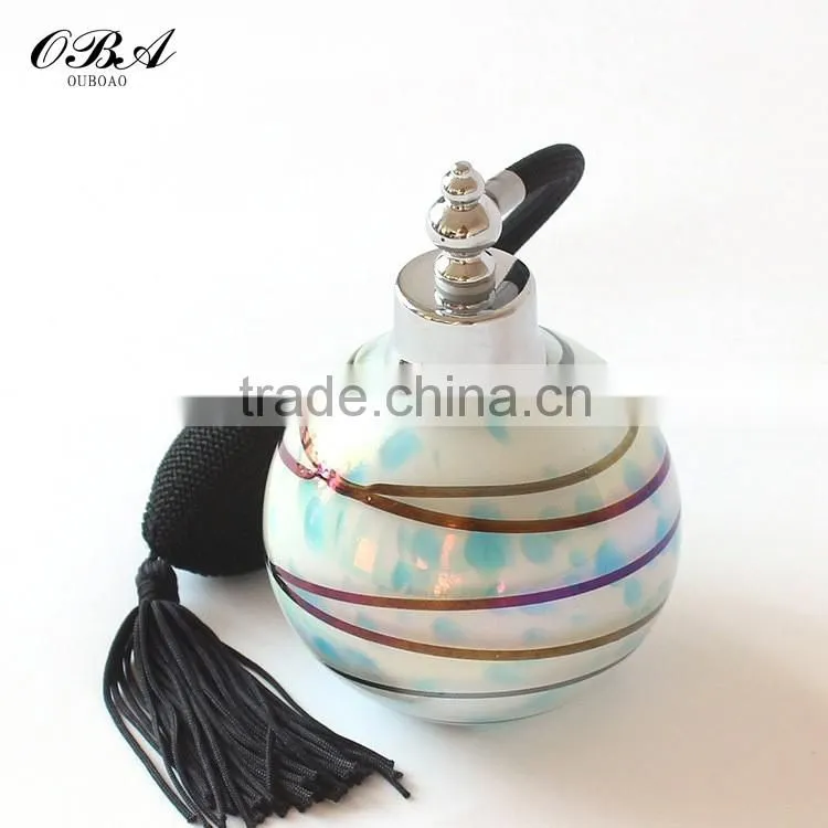 Factory direct sales handmade luxury air bag perfume glass bottle 100ml