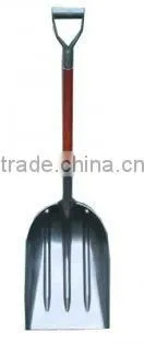 plastic red plastic snow shovel