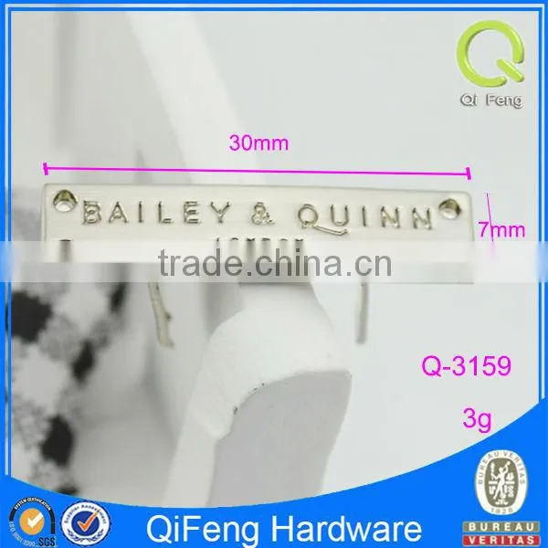 custom metal logo for bags,metal tags for bracelet,engraved metal tags