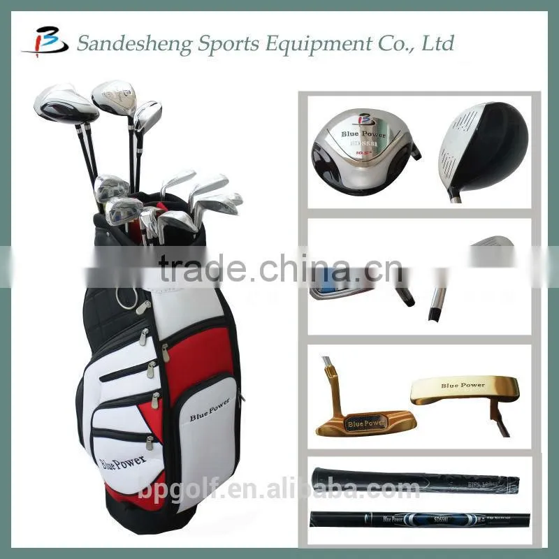 Left handed complete golf clubs set