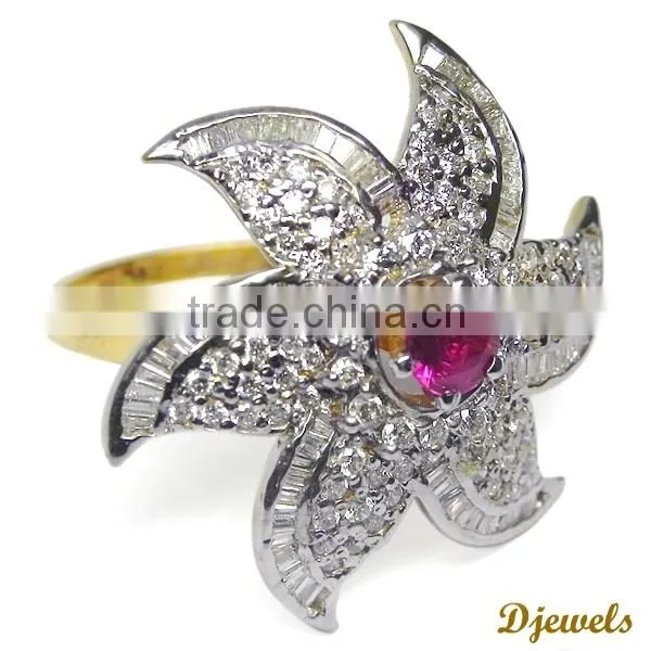Diamond Ring for women Wedding Ring Fashion 14K Gold Ring Designer Diamond Ring
