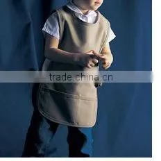 disposable kids funny plastic cooking aprons