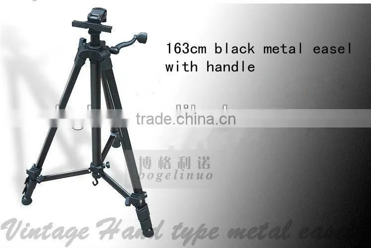 In stock 53-163cm folding metal easel drawing stand sketch metal easel cheap easel