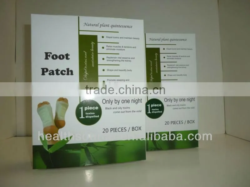 2013 new product for Top quality healthy detox Foot Patches