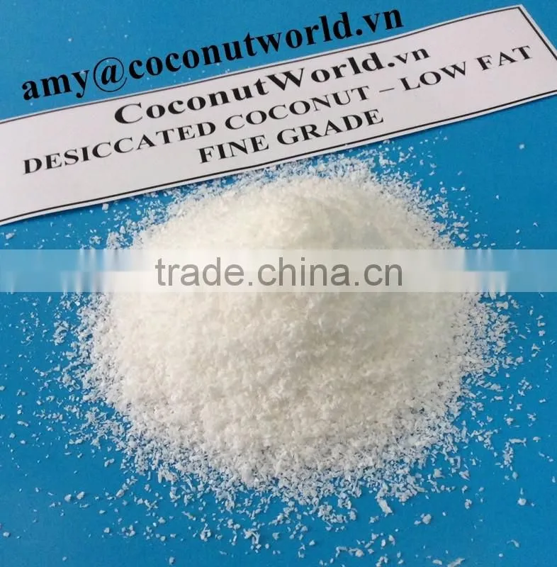 DESICCATED COCONUT - THE MOST COMPETITIVE PRICE FROM VIETNAM