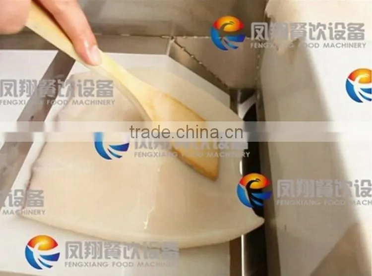 Industrial High Efficiency Frozen Giant Squid Cutting Machine