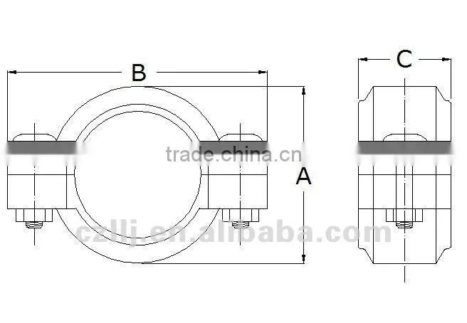 duoling FRP slim hole sucker rod coupling ss316 pipe