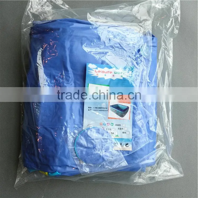 2016 Hot Sell Inflatable Rectangle Family Pool