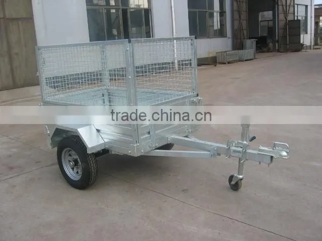 2015 new products -8x5 galvanised caged Trailer