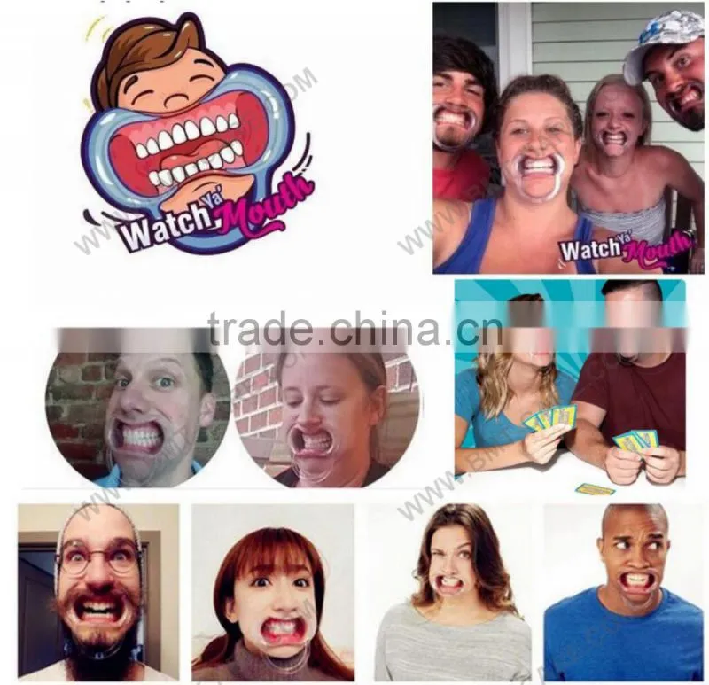 2016 Hotsale Watch Ya Mouth Speak Out Board Game C-SHAPE FDA/CE Aproved
