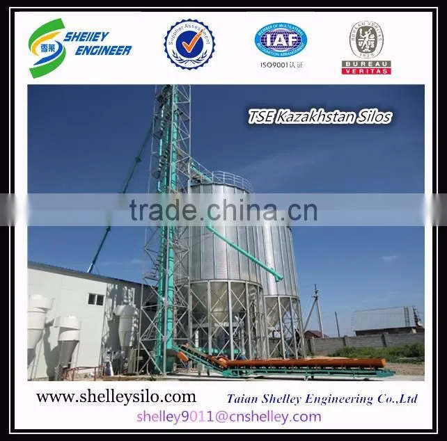 metal bolted silo with fumigation