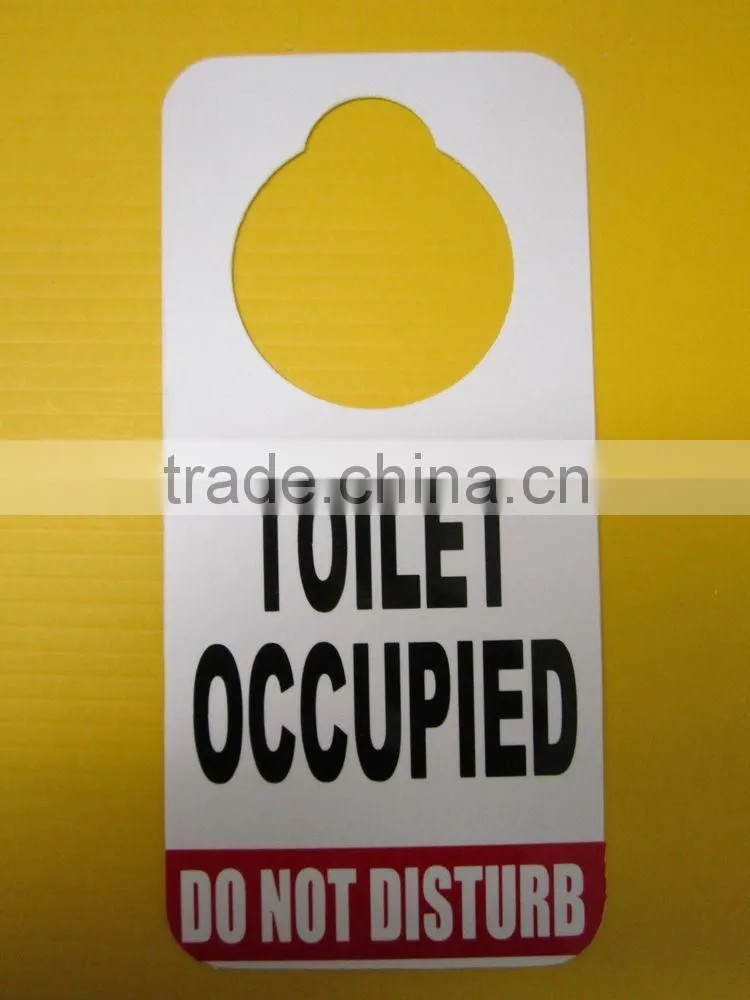 hotel do not disturb sign